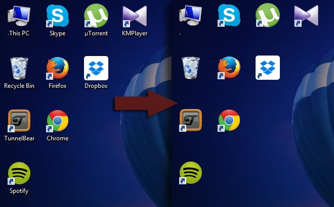 Hide All desktop Icon Name in windows 10 - Software Chat ...
