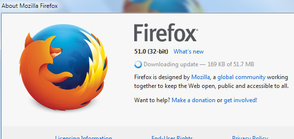 Mozilla firefox 51 0 1 32 bits español